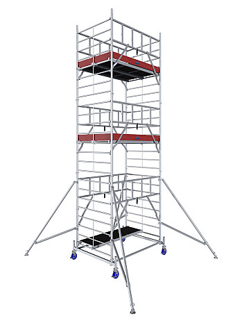 KRAUSE PROTEC XXL - Rusztowanie 2,0 x 1,35m, wys.rob. 7,30m | system GUARDMATIC